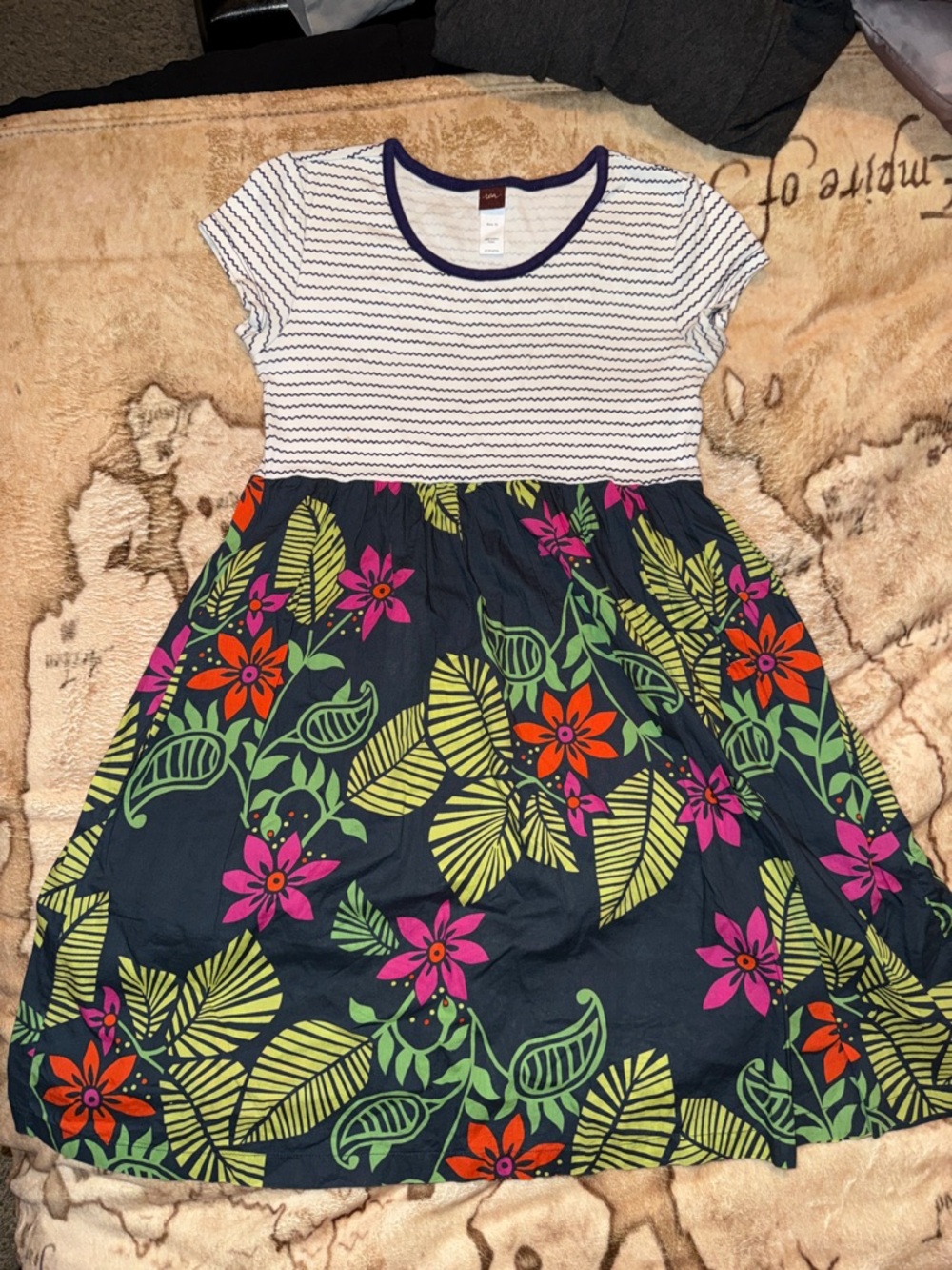 🖤TEA COLLECTION VINTAGE JUNGLE DRESS SIZE 12🖤